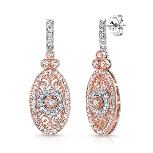Uneek Natureal Collection Drop Earrings Diamond Source Jewelers Greenwood Village, CO