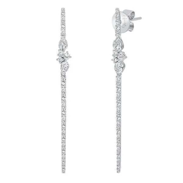 Uneek Gatsby Collection Dangle Earrings Quest Fine Jewelers Fairfax, VA