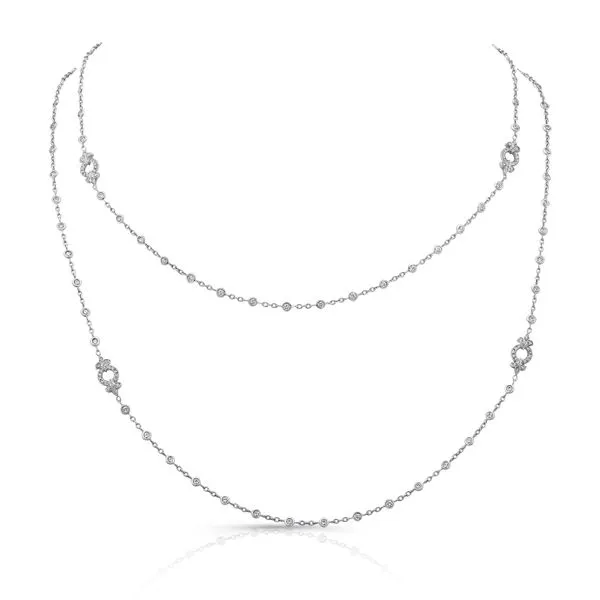 Uneek Cascade Collection Yard Opera Necklace Diamond Source Jewelers Greenwood Village, CO