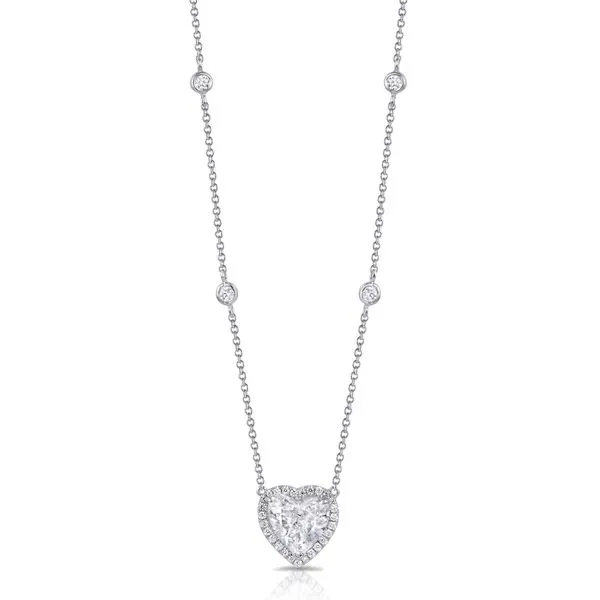 Uneek Signature Collection Heart Heart Diamond Fashion Pendant Quest Fine Jewelers Fairfax, VA