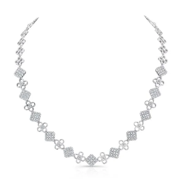 Uneek Cluster Opera Necklace Diamond Source Jewelers Greenwood Village, CO