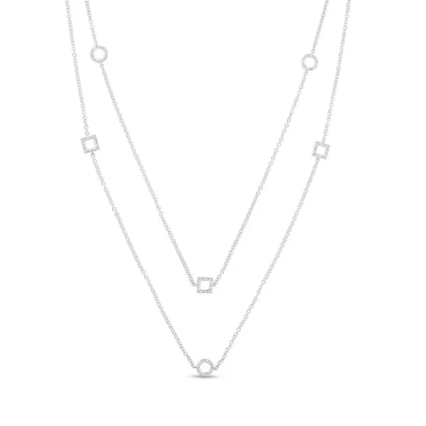 Uneek Cascade Collection Yard Opera Necklace Diamond Source Jewelers Greenwood Village, CO