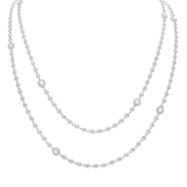 Uneek Cascade Collection Yard Opera Necklace Diamond Source Jewelers Greenwood Village, CO