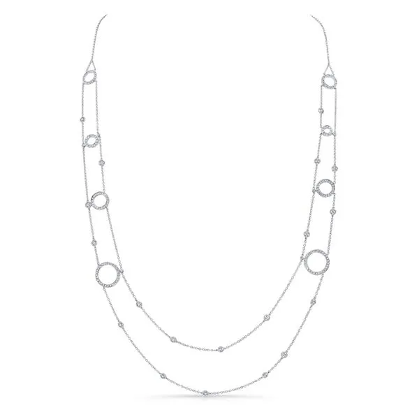 Uneek Cascade Collection Opera Necklace Diamond Source Jewelers Greenwood Village, CO