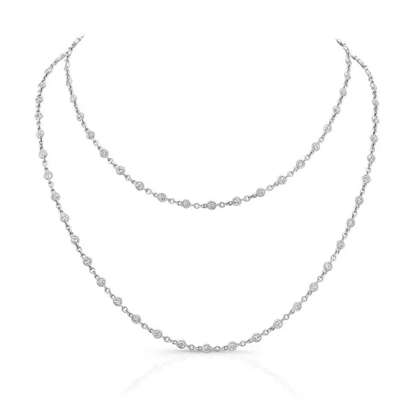 Uneek Cascade Collection Yard Opera Necklace Diamond Source Jewelers Greenwood Village, CO
