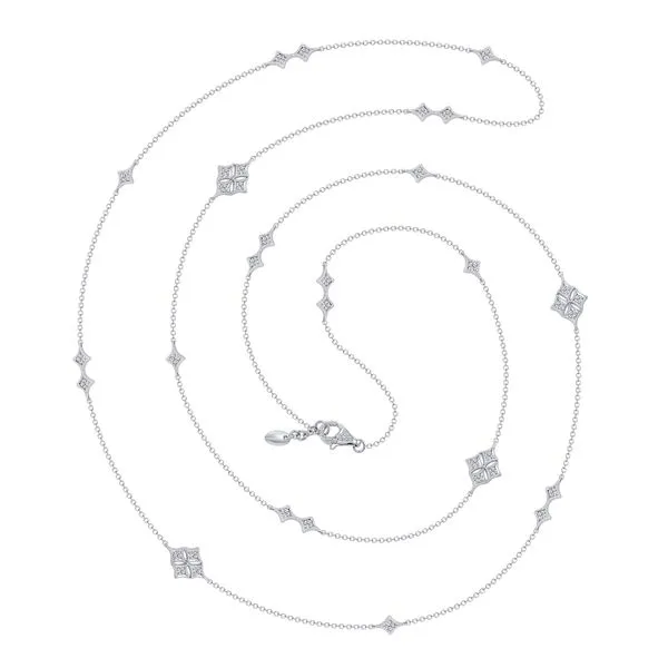 Uneek Cascade Collection Yard Opera Necklace Diamond Source Jewelers Greenwood Village, CO