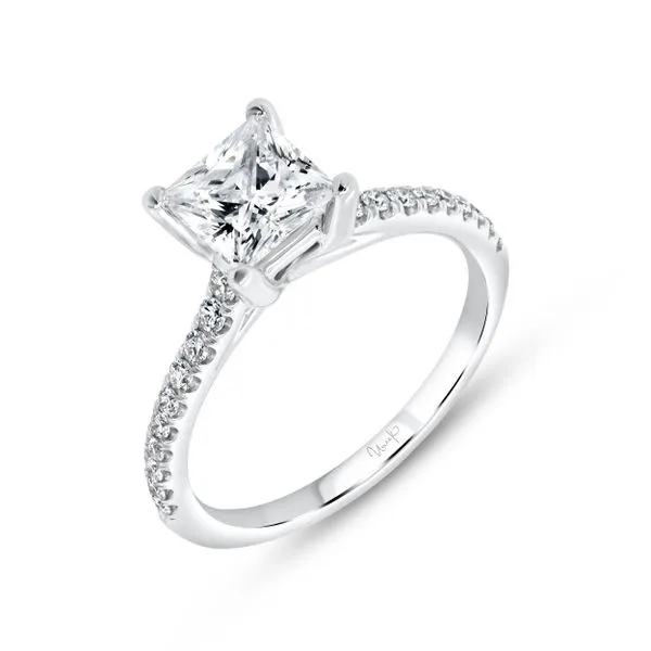 Uneek Timeless Collection Cathedral Engagement Ring Tracy Jewelers Spokane, WA