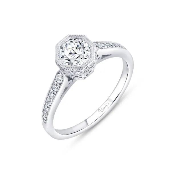 Uneek Unity Collection Round Engagement Ring Diamond Source Jewelers Greenwood Village, CO