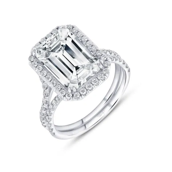 Uneek Silhouette Collection Halo Engagement Ring Quest Fine Jewelers Fairfax, VA