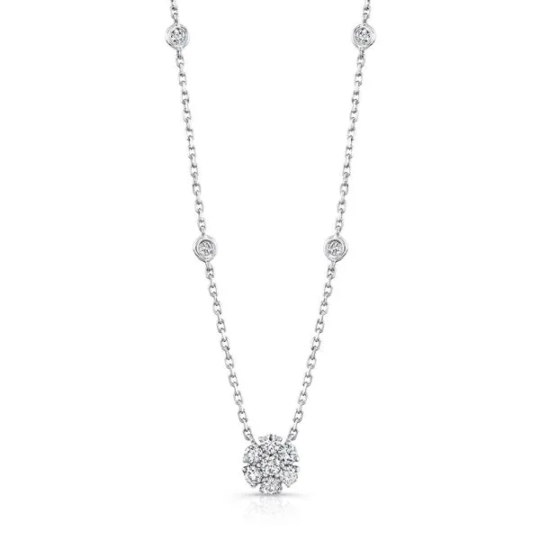 Uneek Cluster Fashion Pendant Diamond Source Jewelers Greenwood Village, CO