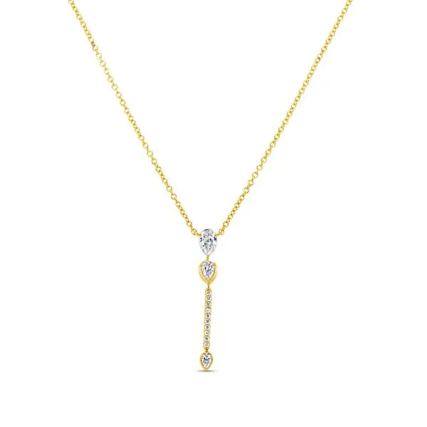 Uneek Alexandria Collection Dangle Necklace Quest Fine Jewelers Fairfax, VA