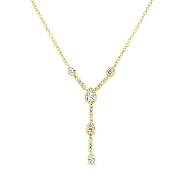 Uneek Alexandria Collection Lariat Necklace Diamond Source Jewelers Greenwood Village, CO