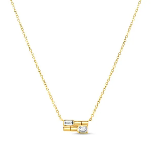 Uneek Alexandria Collection Bar Necklace Quest Fine Jewelers Fairfax, VA