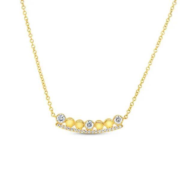 Uneek Alexandria Collection Bar Necklace Quest Fine Jewelers Fairfax, VA