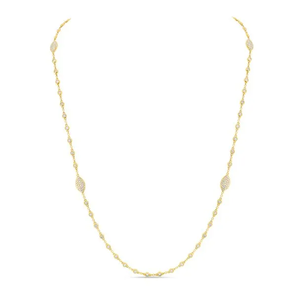 Uneek Cascade Collection Opera Necklace Diamond Source Jewelers Greenwood Village, CO