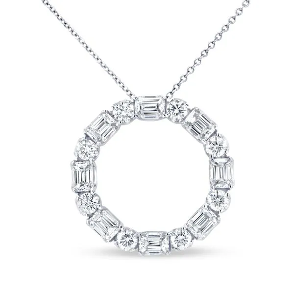 Uneek Medallion Collection Circle Fashion Pendant Diamond Source Jewelers Greenwood Village, CO