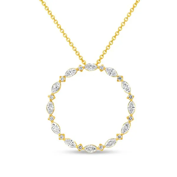 Uneek Medallion Collection Circle Fashion Pendant Diamond Source Jewelers Greenwood Village, CO
