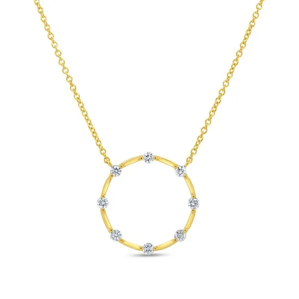 Uneek Medallion Collection Circle Fashion Pendant Tracy Jewelers Spokane, WA