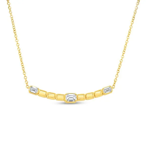 Uneek Alexandria Collection Bar Necklace Quest Fine Jewelers Fairfax, VA