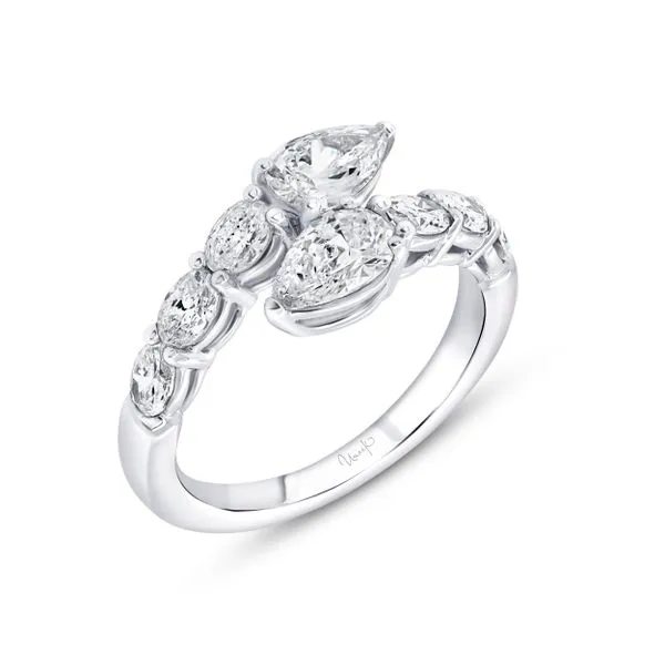 Uneek Pear Shaped Diamond Fashion Ring Diamond Source Jewelers Greenwood Village, CO
