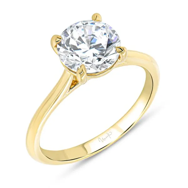 Uneek Timeless Collection Solitaire Engagement Ring Quest Fine Jewelers Fairfax, VA