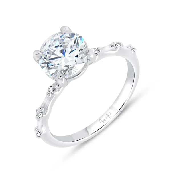 Uneek Timeless Collection Solitaire Engagement Ring Diamond Source Jewelers Greenwood Village, CO