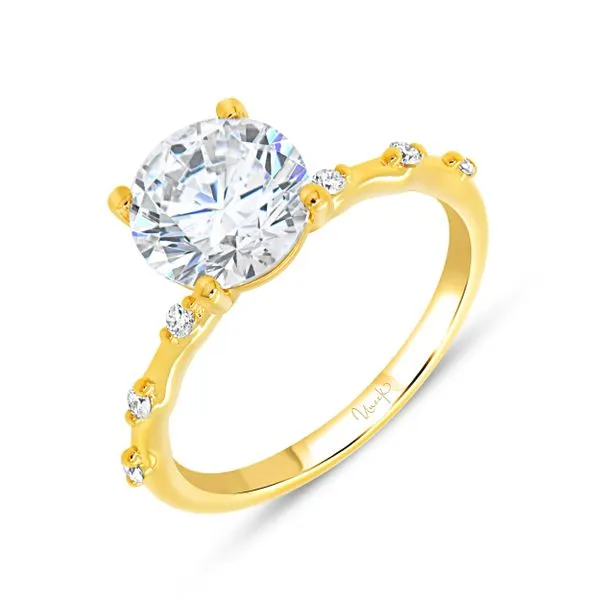 Uneek Timeless Collection Solitaire Engagement Ring Quest Fine Jewelers Fairfax, VA