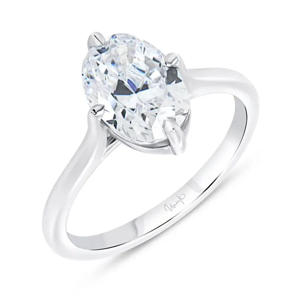 Uneek Timeless Collection Solitaire Engagement Ring Quest Fine Jewelers Fairfax, VA