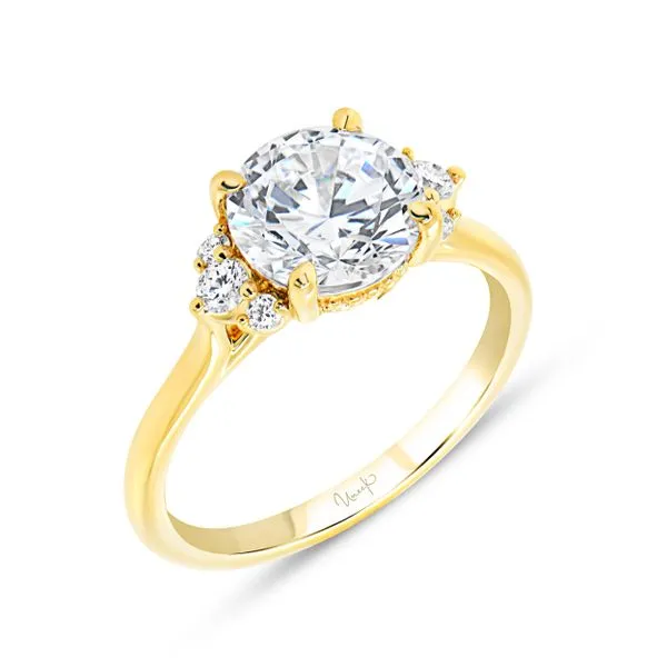 Uneek Timeless Collection Solitaire Engagement Ring Diamond Source Jewelers Greenwood Village, CO