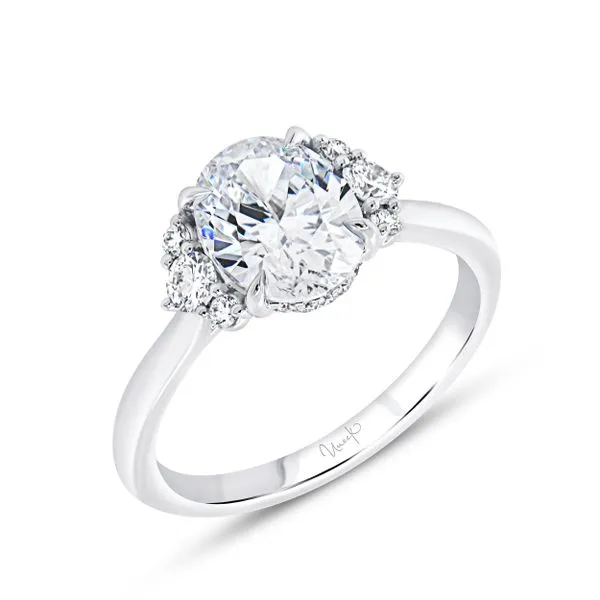 Uneek Timeless Collection Under-Halo Engagement Ring Diamond Source Jewelers Greenwood Village, CO