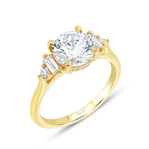 Uneek Timeless Collection Under-Halo Engagement Ring Diamond Source Jewelers Greenwood Village, CO