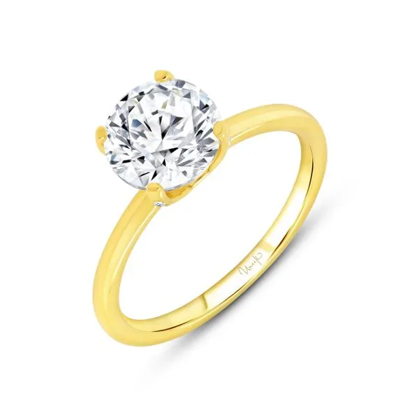 Uneek Timeless Collection Solitaire Engagement Ring Diamond Source Jewelers Greenwood Village, CO