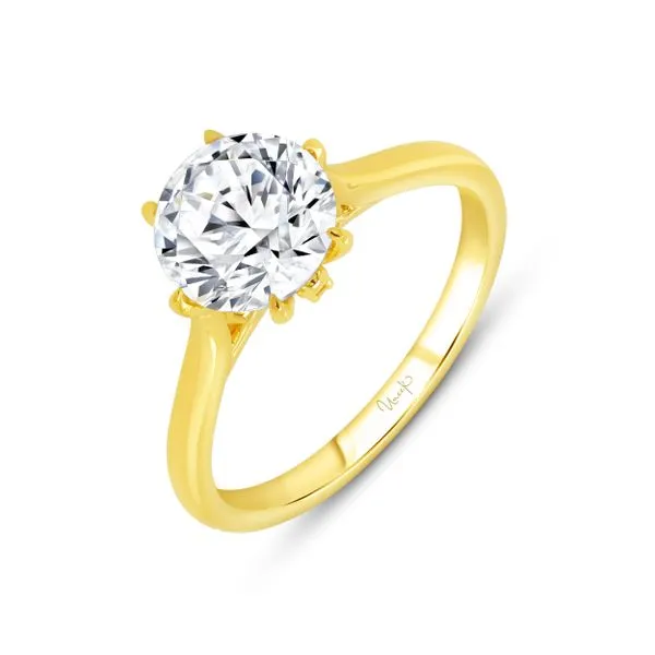 Uneek Timeless Collection Solitaire Engagement Ring Quest Fine Jewelers Fairfax, VA