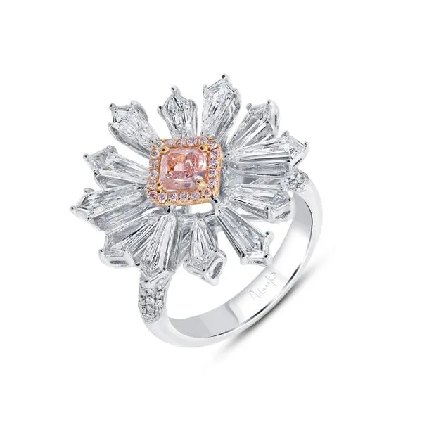 Uneek Natureal Collection Floral Engagement Ring Diamond Source Jewelers Greenwood Village, CO