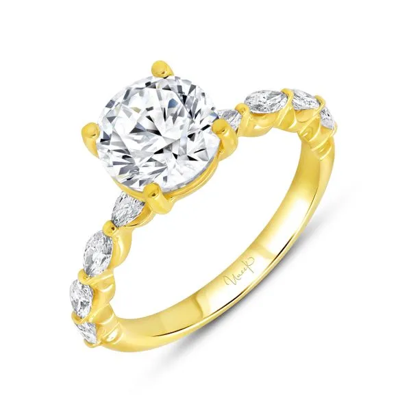 Uneek Timeless Collection Solitaire Engagement Ring Quest Fine Jewelers Fairfax, VA