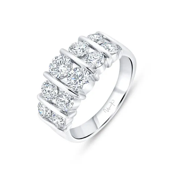 Uneek Lace Collection 2-Row Round Diamond Fashion Ring Diamond Source Jewelers Greenwood Village, CO