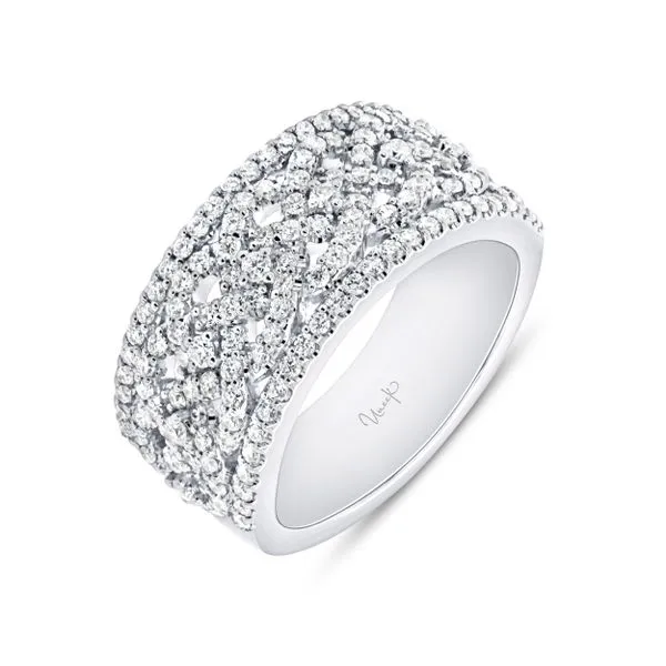 Uneek Lace Collection Multi-Row Fashion Ring Diamond Source Jewelers Greenwood Village, CO