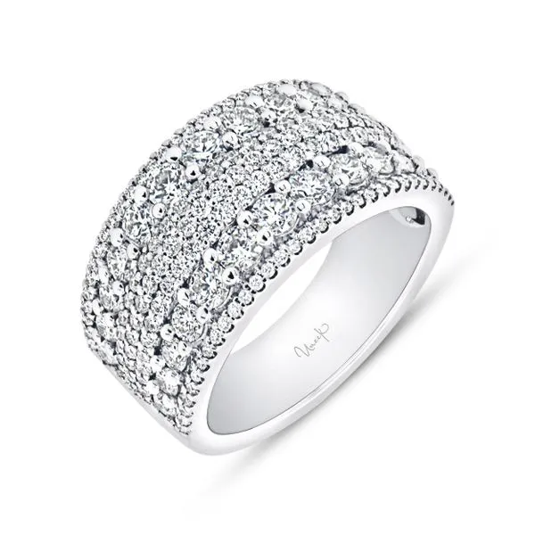 Uneek Lace Collection Multi-Row Fashion Ring Quest Fine Jewelers Fairfax, VA