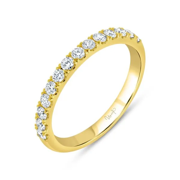 Uneek Alexandria Collection Straight Wedding Ring Mystique Jewelers Alexandria, VA
