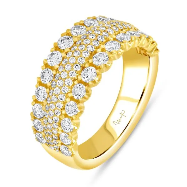 Uneek Lace Collection Multi-Row Fashion Ring Diamond Source Jewelers Greenwood Village, CO