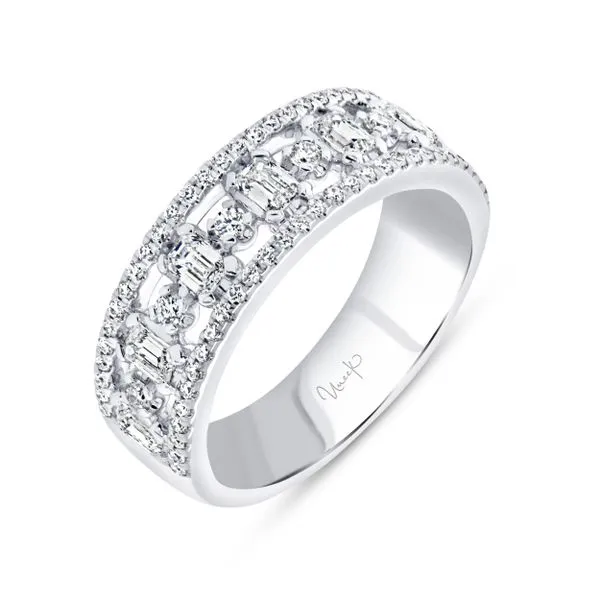 Uneek Timeless Collection 3-Row Anniversary Ring Diamond Source Jewelers Greenwood Village, CO