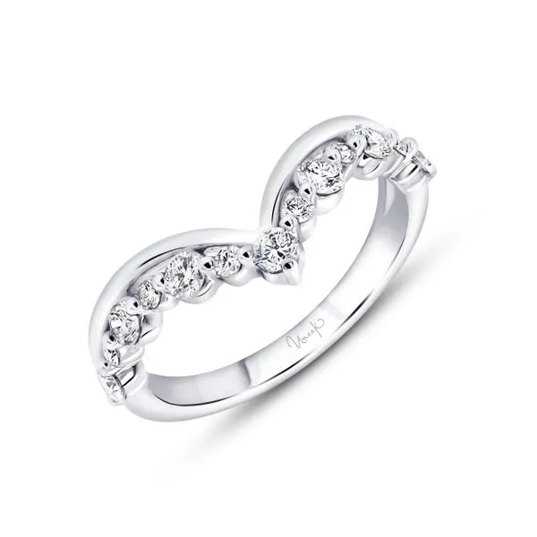 Uneek Stackable Collection Curved Wedding Ring Diamond Source Jewelers Greenwood Village, CO