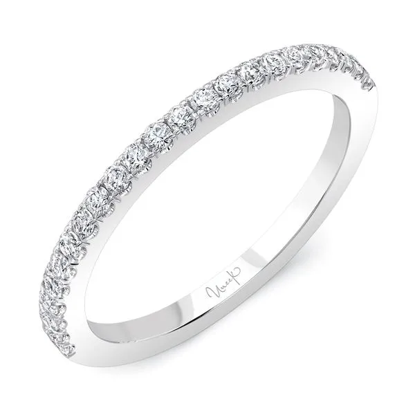 Uneek Straight Diamond Wedding Ring Quest Fine Jewelers Fairfax, VA
