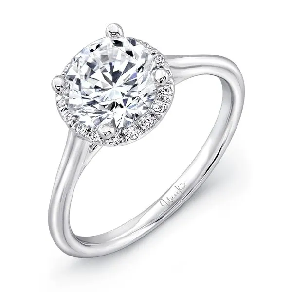 Uneek Unity Collection Halo Engagement Ring Diamond Source Jewelers Greenwood Village, CO