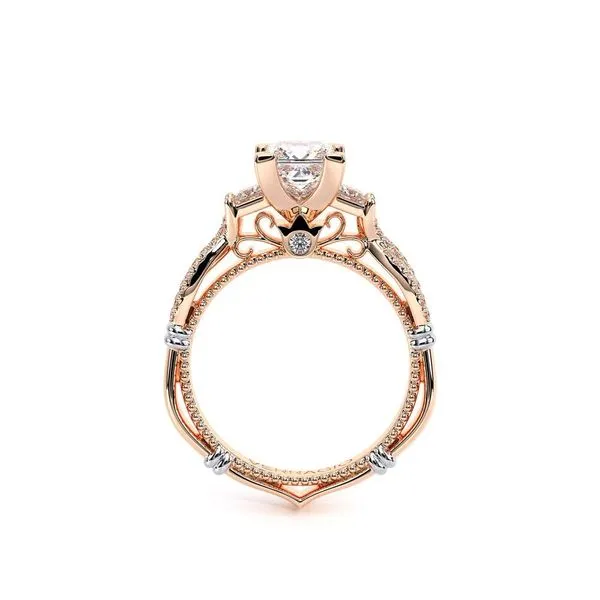Parisian-129p-18k Rose Gold Princess Image 4 Tracy Jewelers Spokane, WA