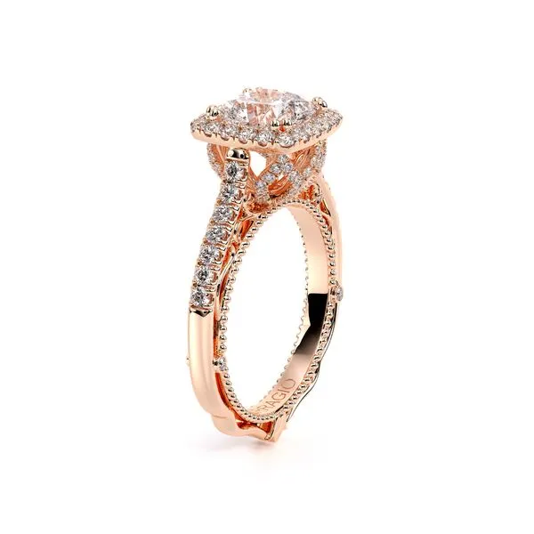 Venetian-5061cu-18k Rose Gold Cushion Image 3 Tracy Jewelers Spokane, WA