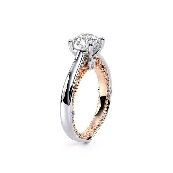 Venetian-5047r-18k Two Tone Round Image 3 Tracy Jewelers Spokane, WA