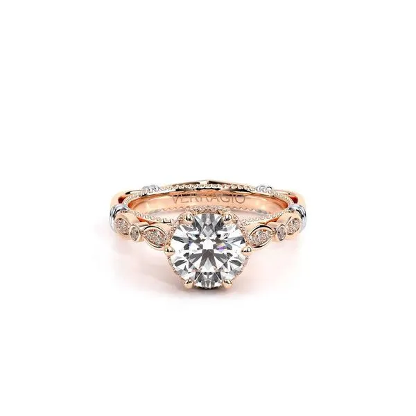 Parisian-151r-14k Rose Gold Round Image 2 Tracy Jewelers Spokane, WA
