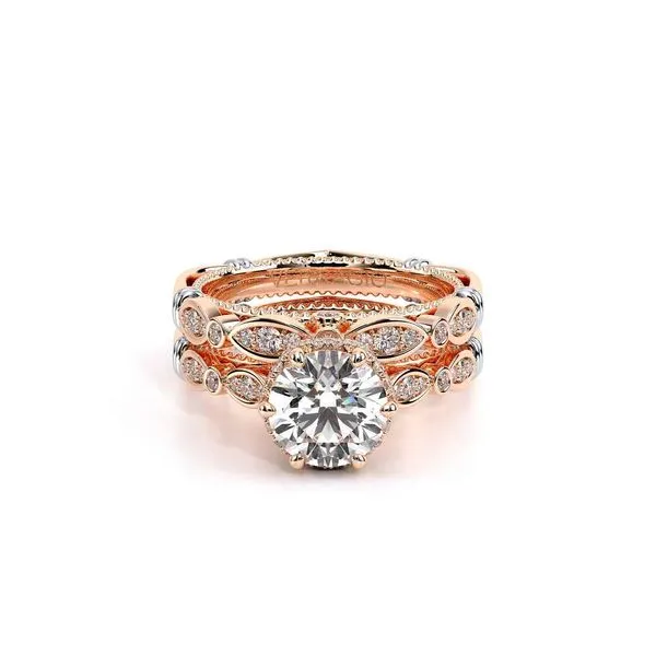 Parisian-151r-14k Rose Gold Round Image 5 Tracy Jewelers Spokane, WA