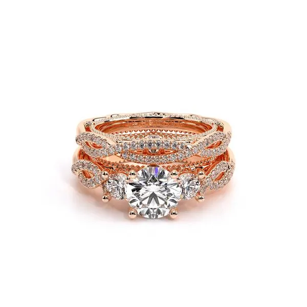 Venetian-5013w-14k Rose Gold Image 5 Tracy Jewelers Spokane, WA